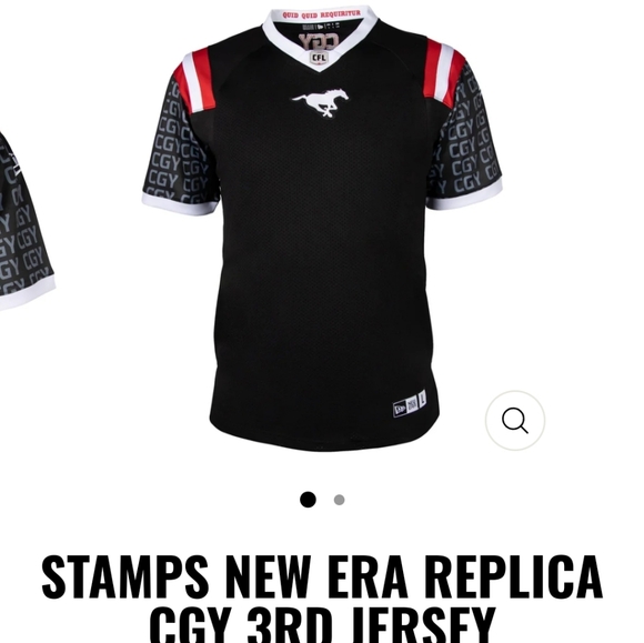 XL Blank Calgary Stampeders 3rd jersey - Picture 1 of 5